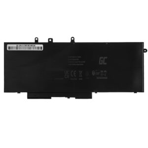Batteria compatibile Notebook Dell Latitude 5580 5590 5480 5490 5280 7.6V 46Wh 6000mAh GJKNX