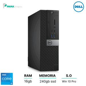 Dell 3040 sff desktop, Core i5-6500T 3.20 ghz, 8gb Ram, 240gb ssd, dvd, Win 11  pro, Ricondizionato Grado A