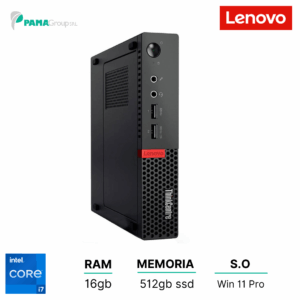 Lenovo Tiny M710q, mini pc, Core i7 6700T 2.80 Ghz, ram 16gb, 512gb ssd, Win 11, Ricondizionato Grado A