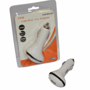 Adattatore Universale da auto USB per Cellulari Batterie Fotocamere MP3 Iphone Ipod LINQ CAR-MINI02