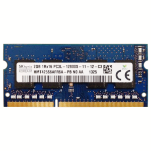 Memoria Ram so-ddr3 2GB, Hynix, HMT425S6AFR6A-PB 204 Pin SO-DIMM, PC3L,12800S, Ricondizionato Grado A