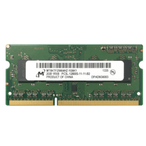 Memoria Ram so-ddr3, 2GB PC3L, MT8KTF25664HZ-1G6E1, Micron, 12800 DDR3-1600MHz,1.35V Low Voltage Single Rank Memory, Ricondizionato Grado A