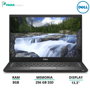 Dell 7390 notebook, Core i5-8250U 1.70 ghz, ram 8GB, 256GB NVMe, webcam, display LED 13,3", win 11 pro, Ricondizionato Grado A