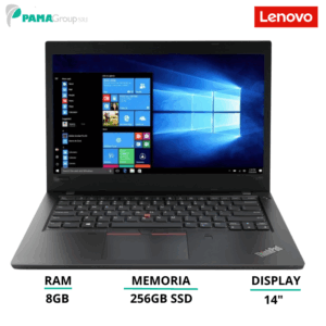 Notebook Lenovo L480, Core i5-8250U, 8gb ram, Ssd 256gb, Web, Led 14", Windows 11 pro, Ricondizionato Grado A