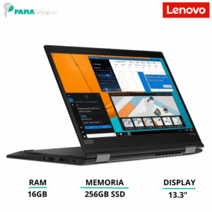 Lenovo thinkpad x390 YOGA, Core i5 8365U 1.9 GHz, 16GB DDR4, 256GB SSD, 13.3" 1920 x 1080 pixel, Touchscreen, Ricondizionato Grado A