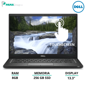 Dell 7390 notebook, Core i5-8350U 1.70 ghz, ram 8GB, 256GB NVMe, webcam, display touchscreen  LED 13,3", win 11 pro, Ricondizionato Grado A