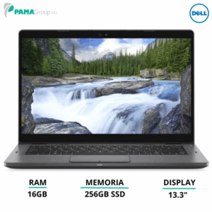 Dell 5300 2 in 1 notebook Touchscreen, Core i5-8365U 1.60 ghz, ram 16GB, 256GB ssd, webcam, display LED 13.3", win 11 pro, Ricondizionato Grado A