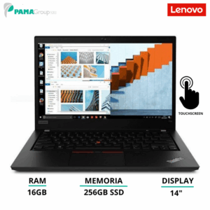 Lenovo T14S notebook, Core i5-10310U 1.70 ghz, ram 16GB, 256 ssd, display Led 14" touchscreen, webcam, Win 11, Ricondizionato Grado A