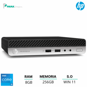 Pc Hp 400 G5 Tiny, Core i5 9500t, 2,20 Ghz, Ram 16gb,240 Ssd, Win 11 pro, Ricondizionato grado A