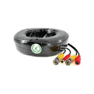 Cavo prolunga telecamera video e alimentazione BNC CCTV DVR sistema di sicurezza 50 metri HSB-50M