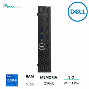 Pc Dell 3050 Micro, mini pc, Core i7-6700 3.40 Ghz, 16gb Ram, 240gb ssd, Win 11 pro, Ricondizionato Grado A
