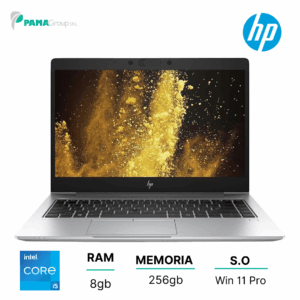 Notebook Hp 840 G6, Core i7-8665U 1.90 ghz, ram 8GB, 256GB ssd, webcam, display Led 14", win 11 pro, Ricondizionato Grado A