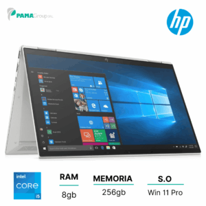 Notebook Hp X360 1030 G7, Core i5-10210u 1.60 ghz, ram 8GB, 256GB ssd, webcam, display Led 13" Touchscreen, win 11 pro, Ricondizionato Grado A
