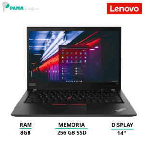 Notebook Lenovo T490, Core i5-8265U, 8gb ram, Ssd 256gb, Web, Led 14", Windows 11 pro, Ricondizionato Grado A