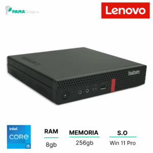 Lenovo Tiny M720q, mini pc, Core i5 8500T 2.10 Ghz, ram 8gb, 256gb ssd, Win 11, Ricondizionato Grado A