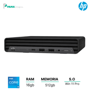 Hp 800 G6, Tiny DM mini pc, Core i5-10500T 2,30 Ghz, ram 16GB, 512 GB ssd nvme, Win 11 pro, Ricondizionato grado A