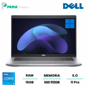 Notebook Dell 5420, Core i5-1135G7 2.4Ghz, ram 16gb, 512GB ssd, webcam, display LED 14” Full HD, win 11 pro, Ricondizionato Grado A