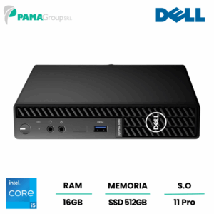 pc Dell micro 3090, mini pc, Core i5 10500T 2.30Ghz, ram 16gb, 512 SSD, Hdmi, Windows 11 pro, Ricondizionato Grado A