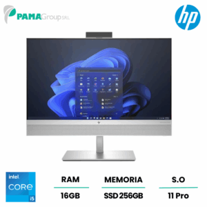 All-in-One tutto in uno HP EliteOne 840 G9 24" Touch, Intel Core i5-12600, Ram 16GB, SSD 256GB, Windows 11 Pro Ricondizionato Grado A New open box